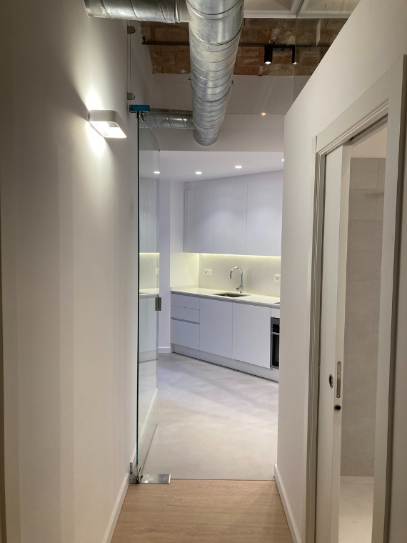 Reforma carrer Bailen pis petit 2 Reforma pis al carrer Bailèn per CEB Arquitectes