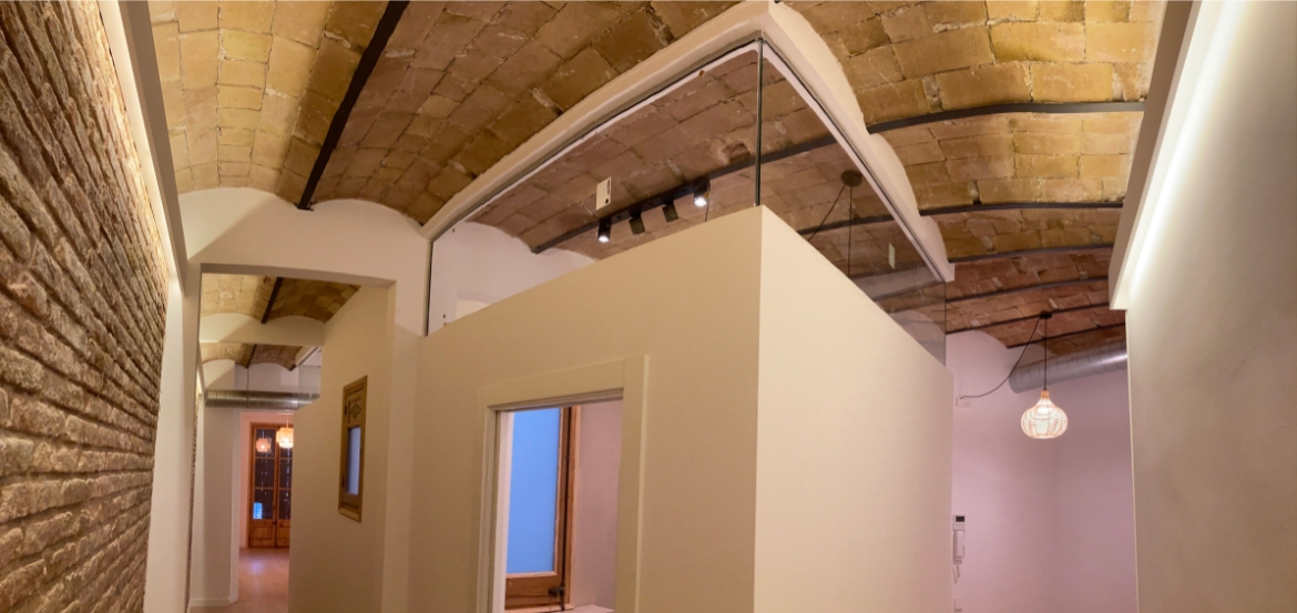 Reforma carrer Bailen pis petit 8 Reforma pis al carrer Bailèn per CEB Arquitectes