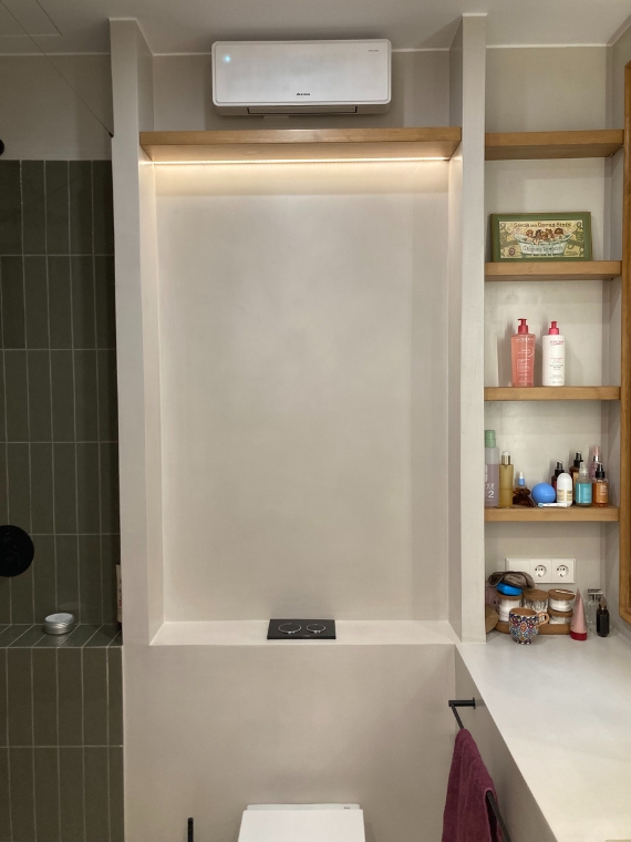 Reforma interior d’habitatge en edifici modernista de l’eixample carrer Sicília per CEB Arquitectes